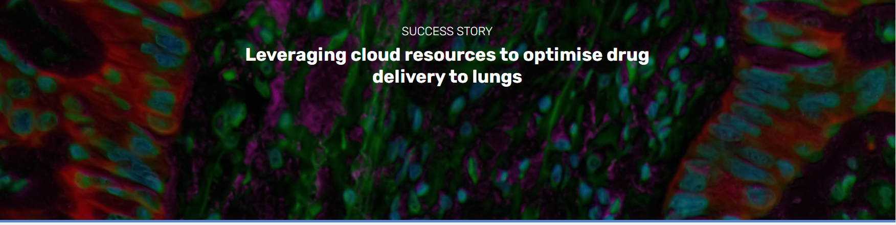 OCS-Leveraging cloud resources to optimise drug delivery to lungs