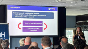 Eva Nestorovska, PCSS at the OCRE 2024 Framework Launch event in Utrecht
