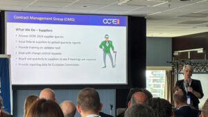 Leanne Walsh, HEAnet at the OCRE 2024 Framework Launch event in Utrecht